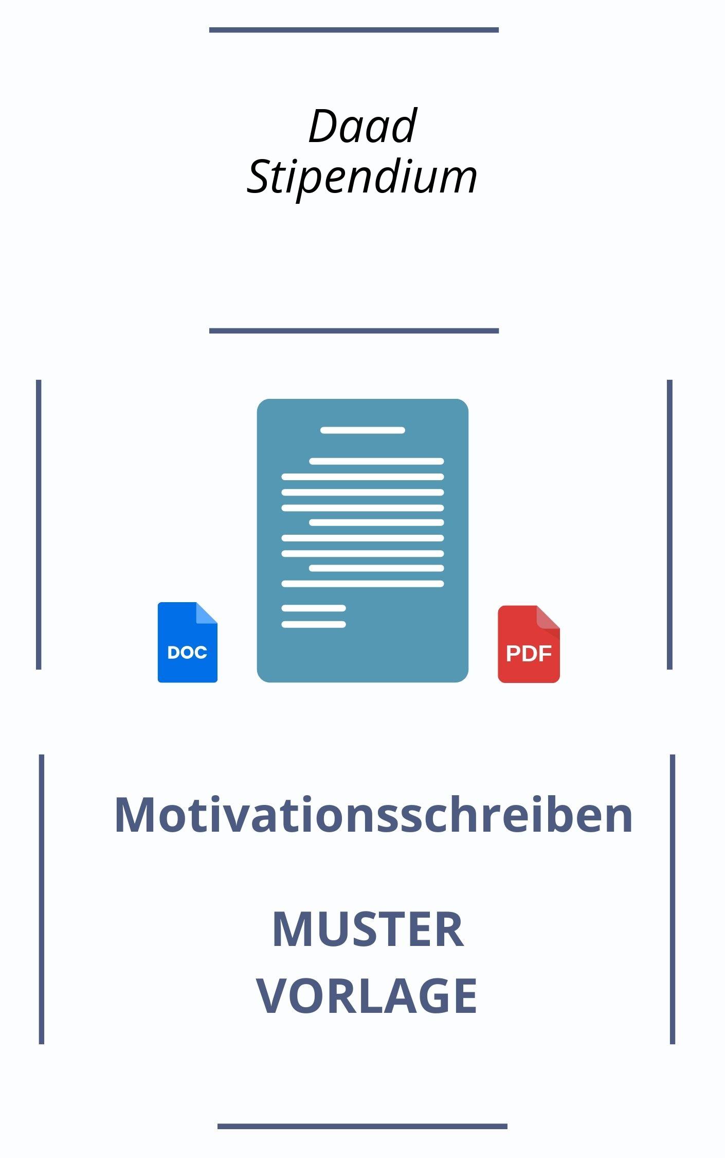 Motivationsschreiben Für Daad Stipendium