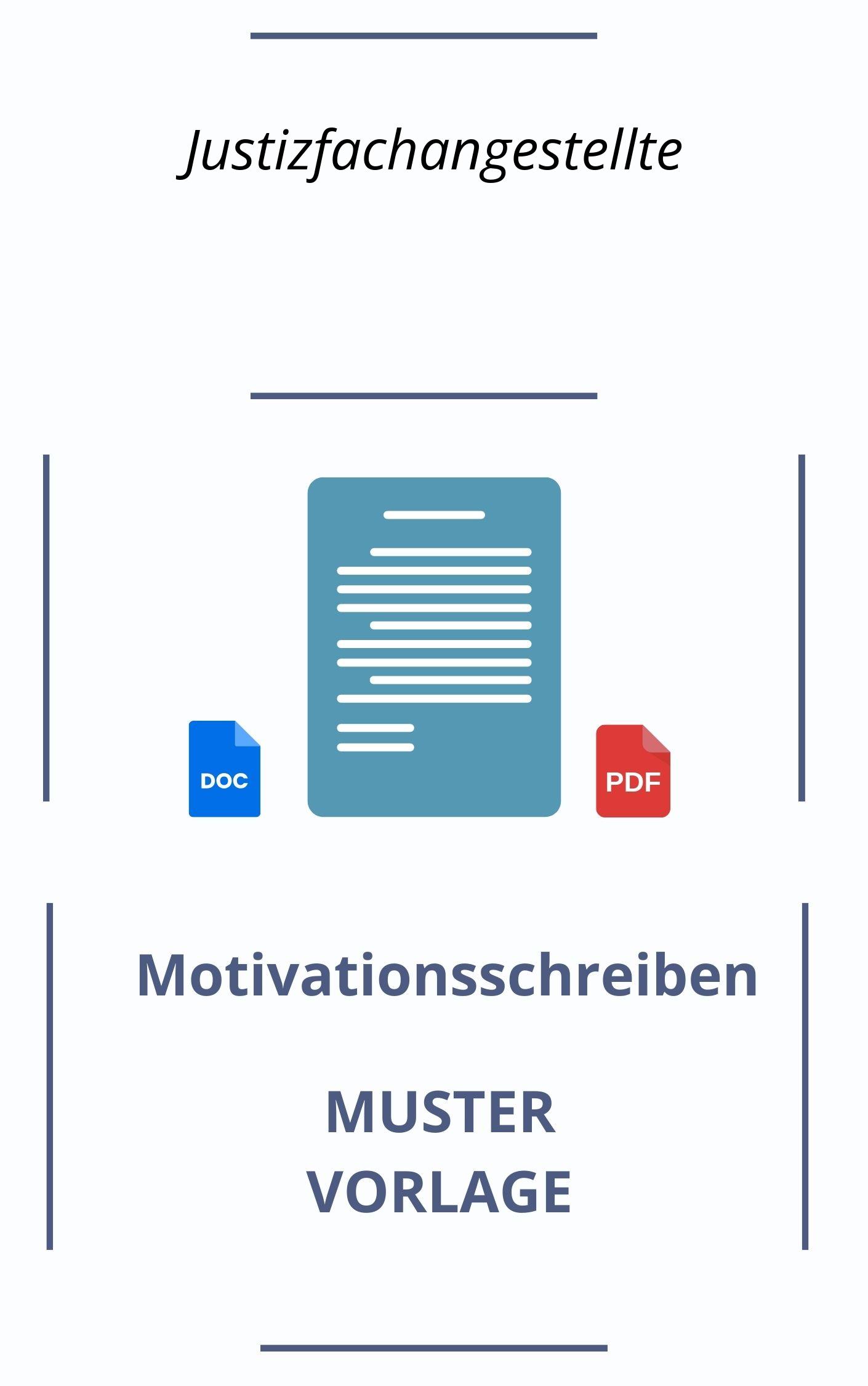 Motivationsschreiben Justizfachangestellte