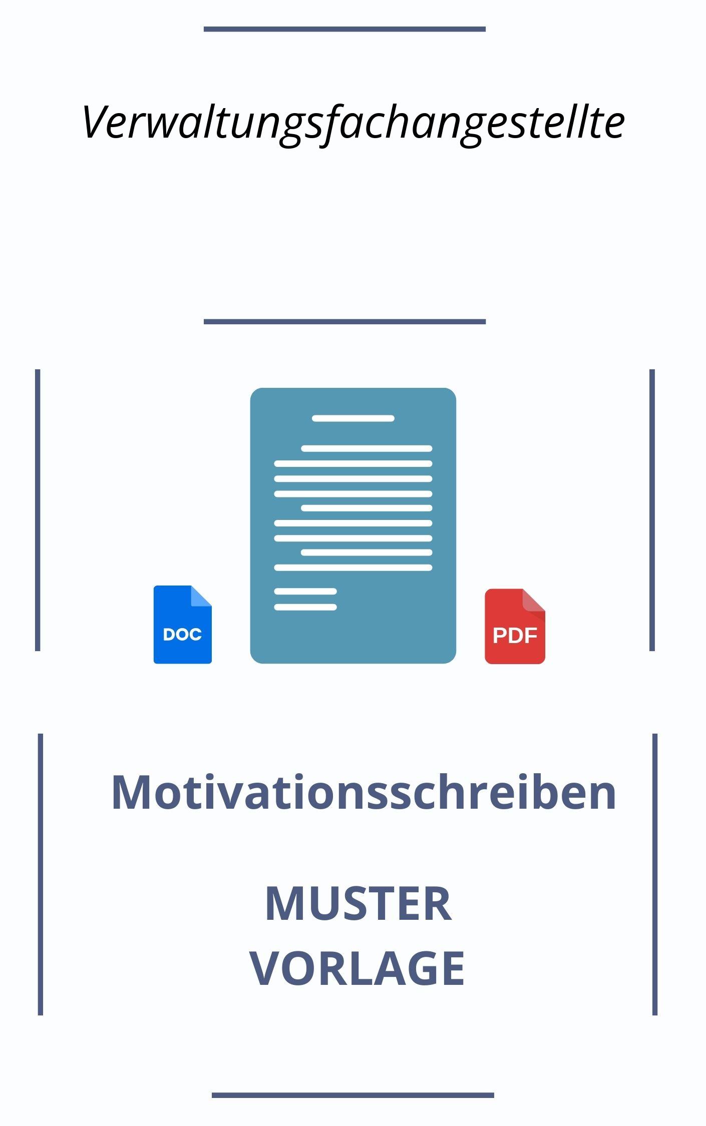 Motivationsschreiben Verwaltungsfachangestellte